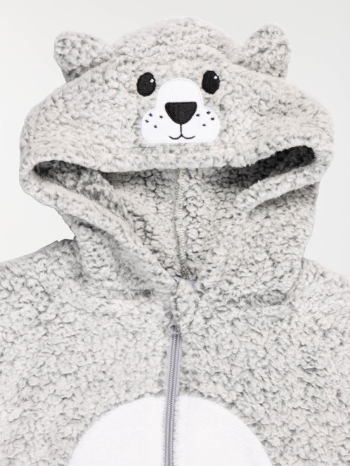 Combinaison zippée ourson...