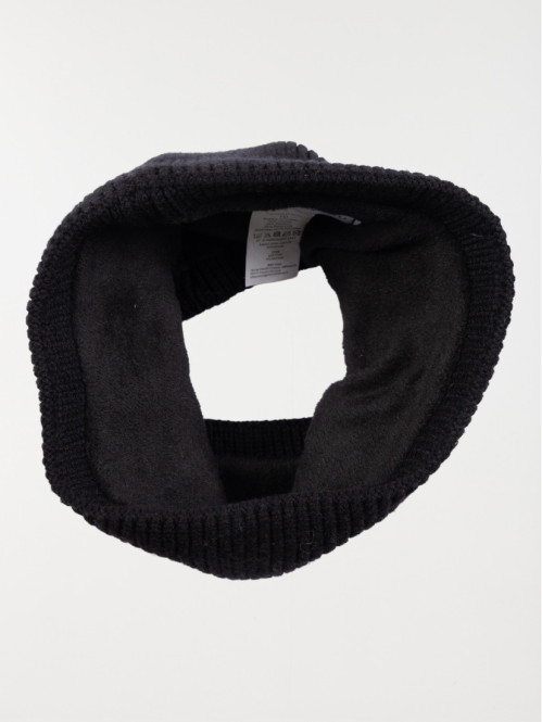 Snood noir garçon