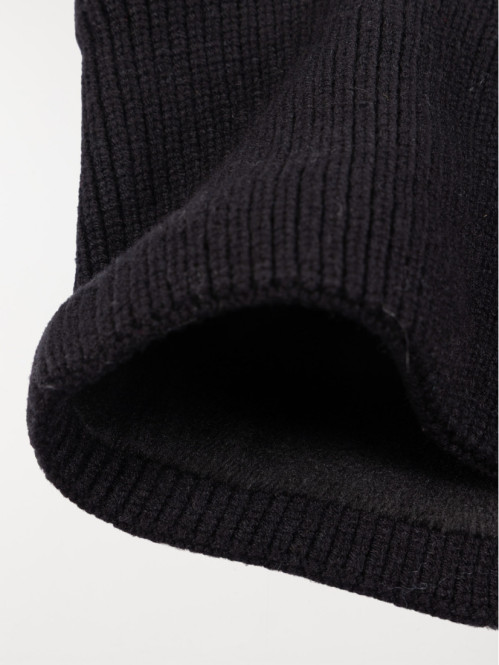 Snood noir garçon