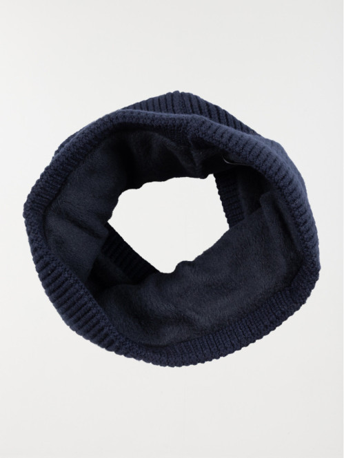 Snood marine garçon