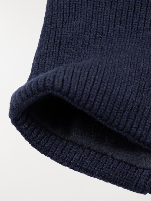 Snood marine garçon