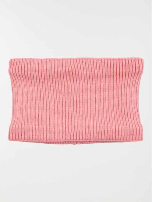 Snood coloris new pink fille