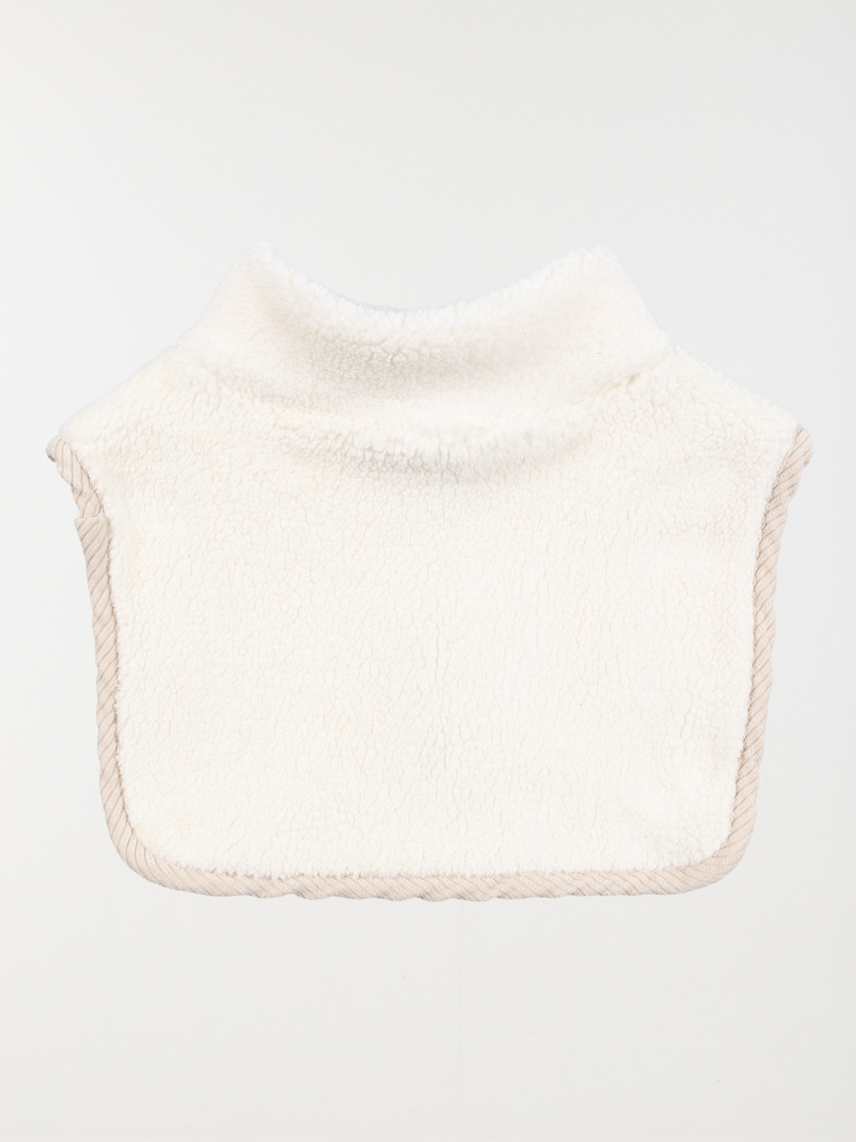 Snood plastron col montant zippé enfant