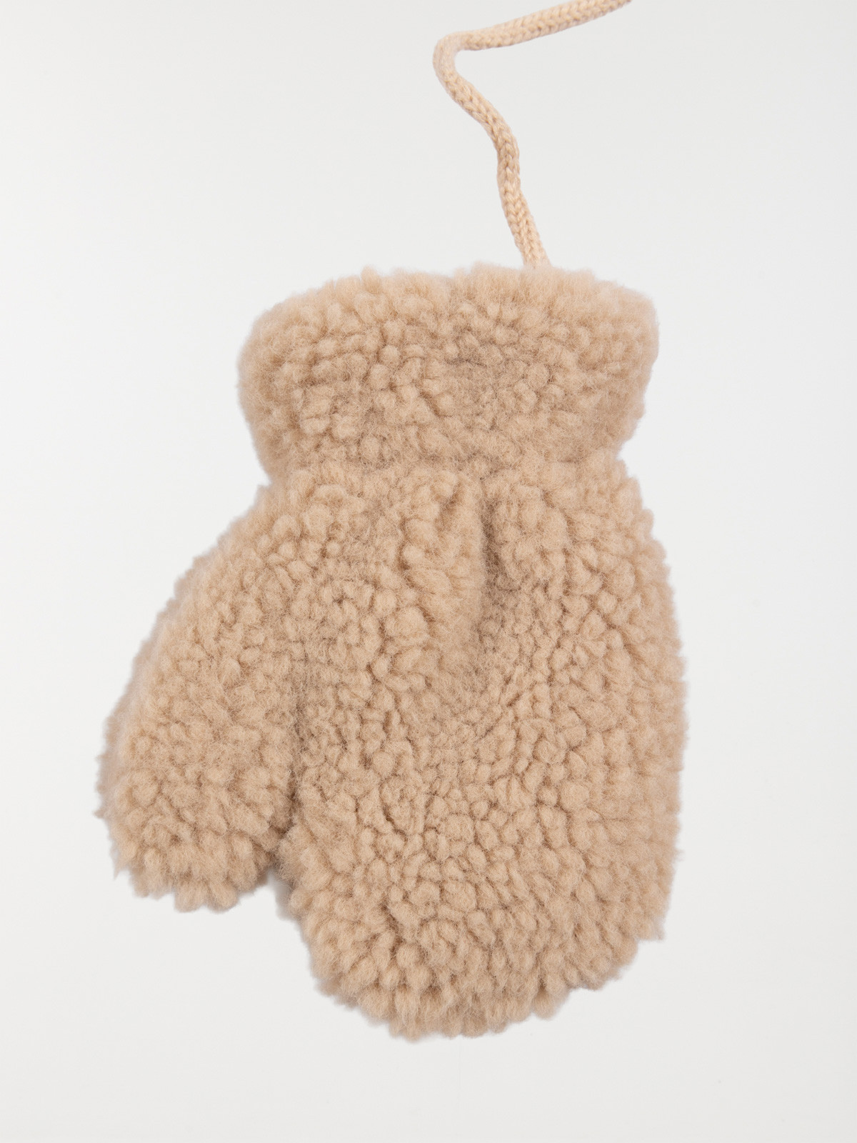 Moufles coloris beige bébé Moufles coloris beige bébé