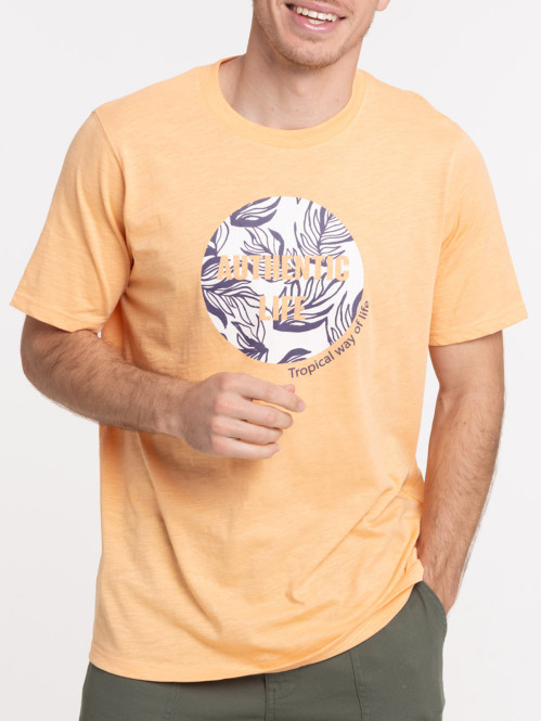 T-shirt imprimé coloris...