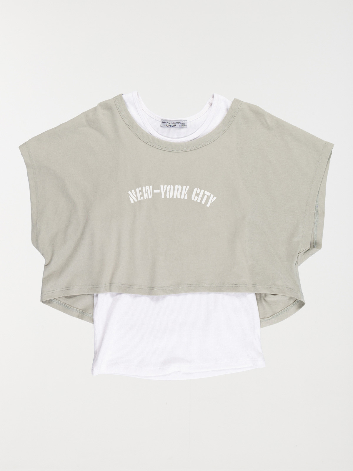 Tee-shirt 2 en 1 sport fille (XXS-M)