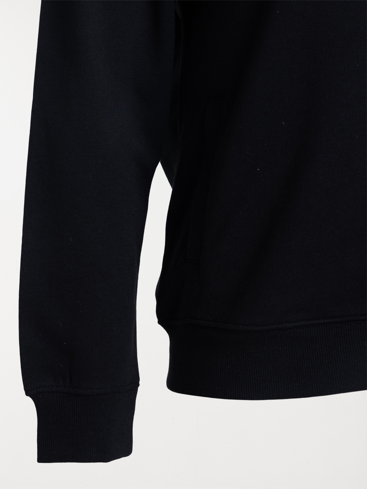 Sweat à capuche noir grande taille femme