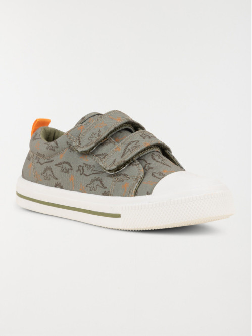 Tennis toile dinosaures garçon (31-35)