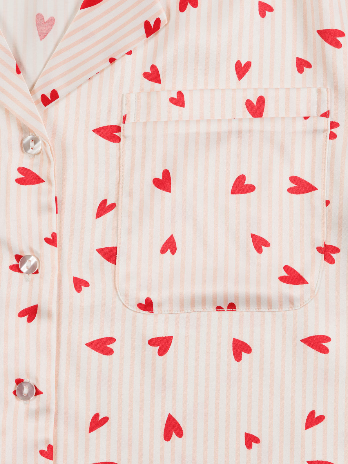 Pyjashort motif coeur femme Pyjashort motif coeur femme