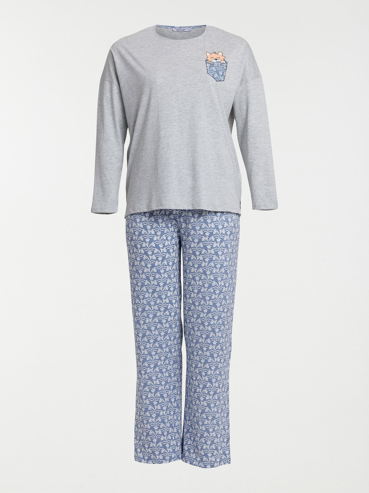 Pyjama renard grande taille femme