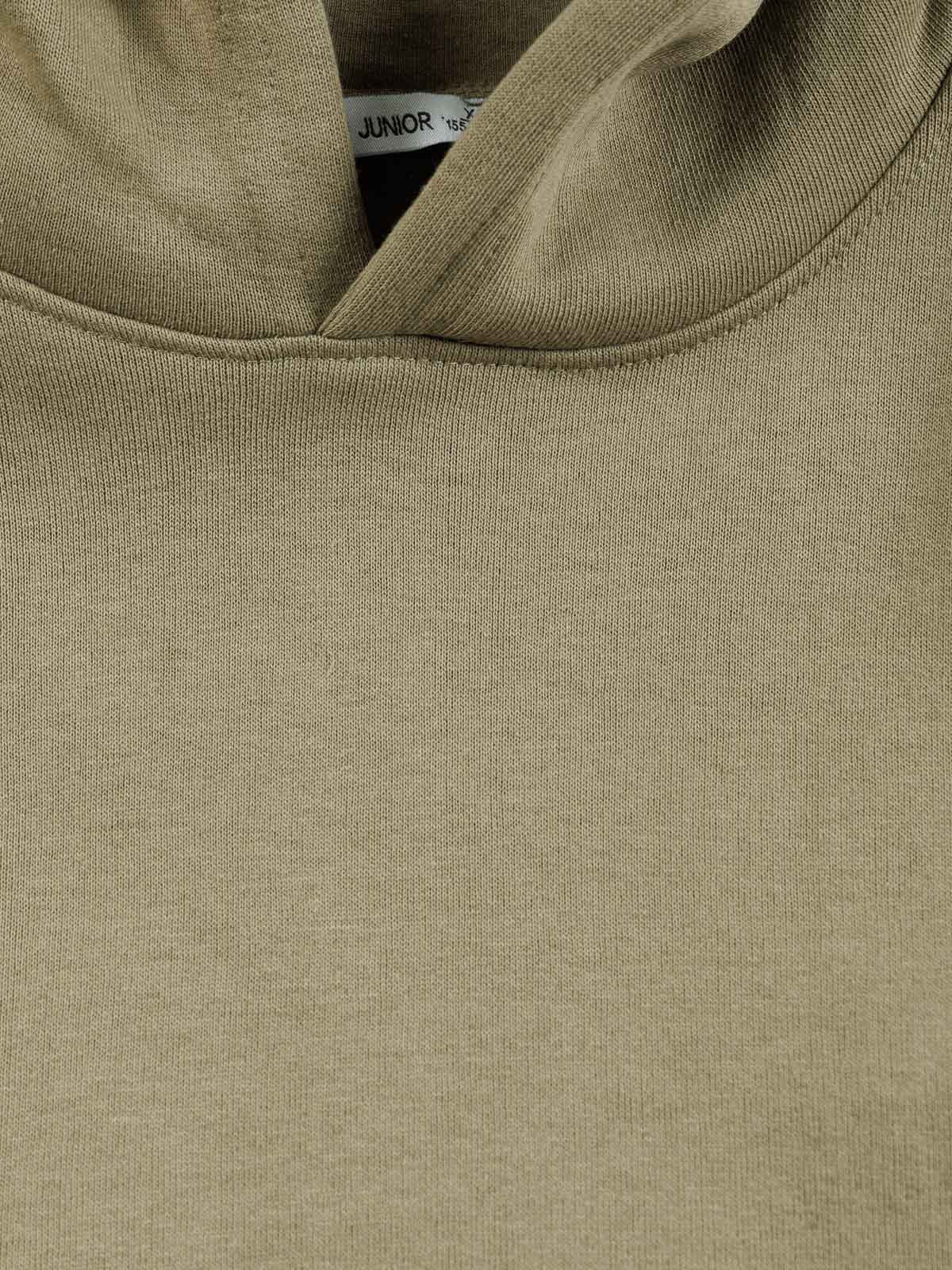 Sweat capuche vert sauge garçon (XXS-M) Sweat capuche vert sauge garçon (XXS-M)