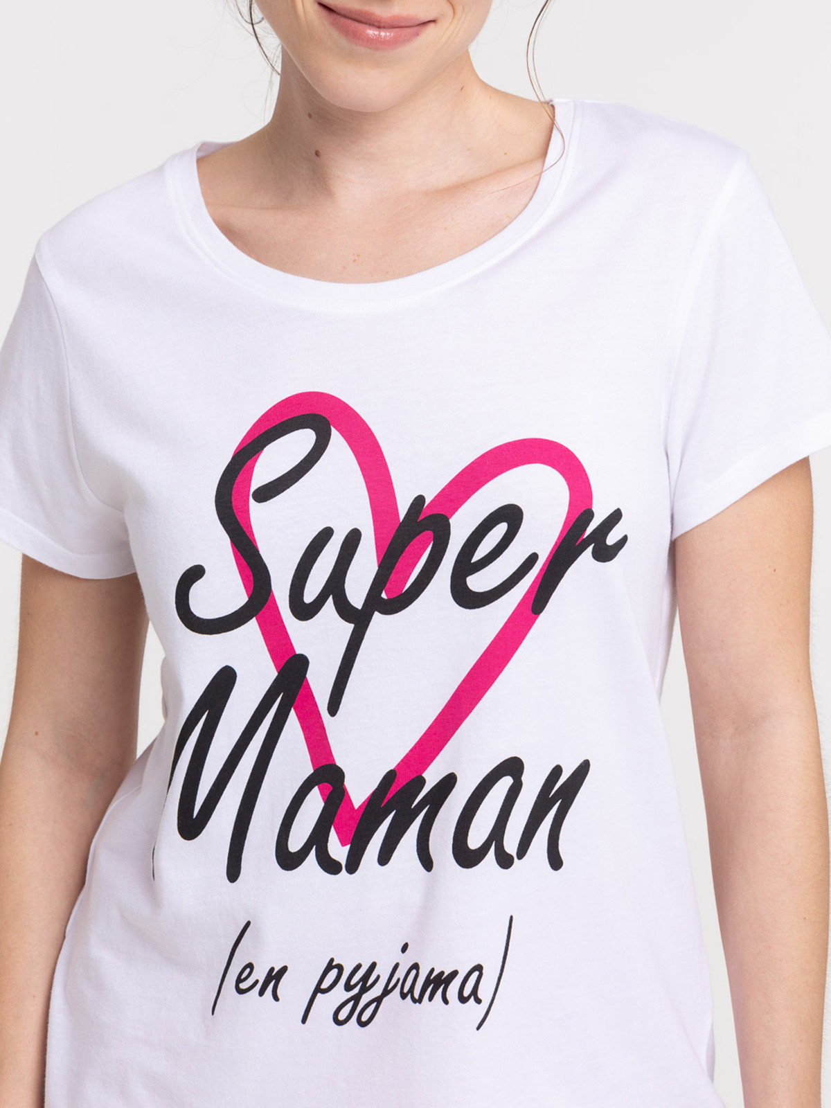 Pyjacourt super maman femme Pyjacourt super maman femme