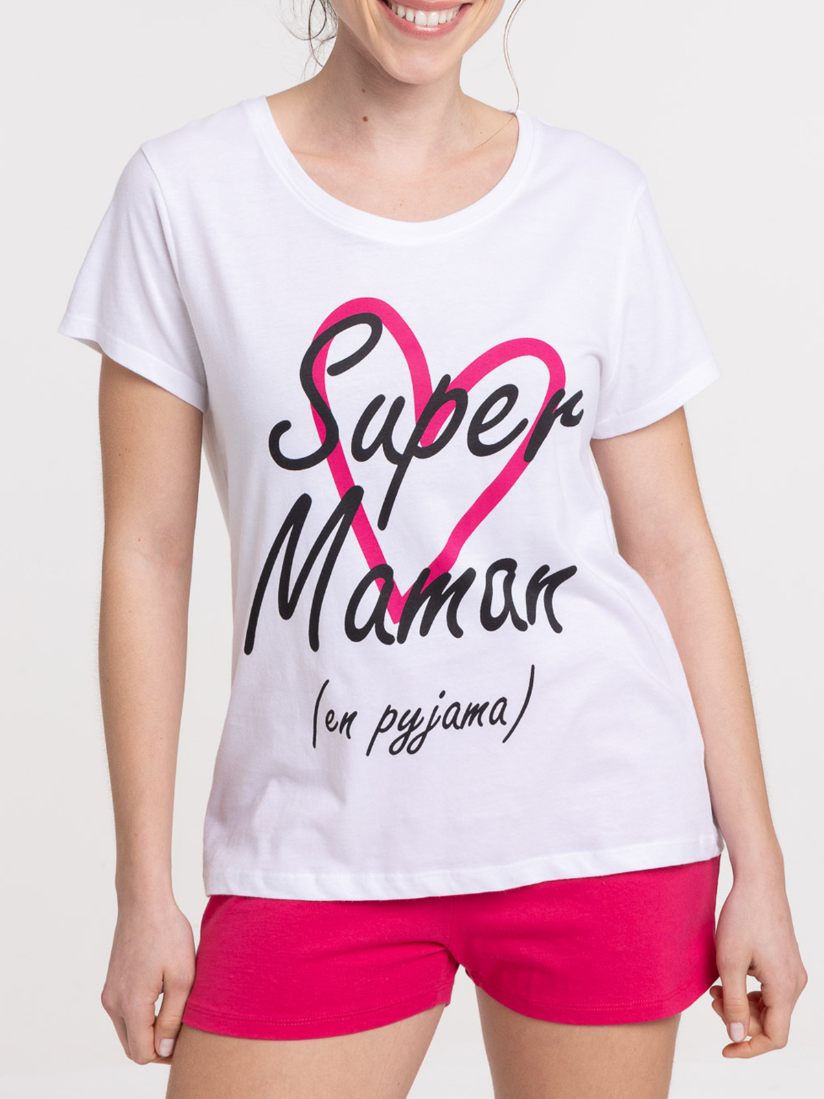 Pyjacourt super maman femme Pyjacourt super maman femme