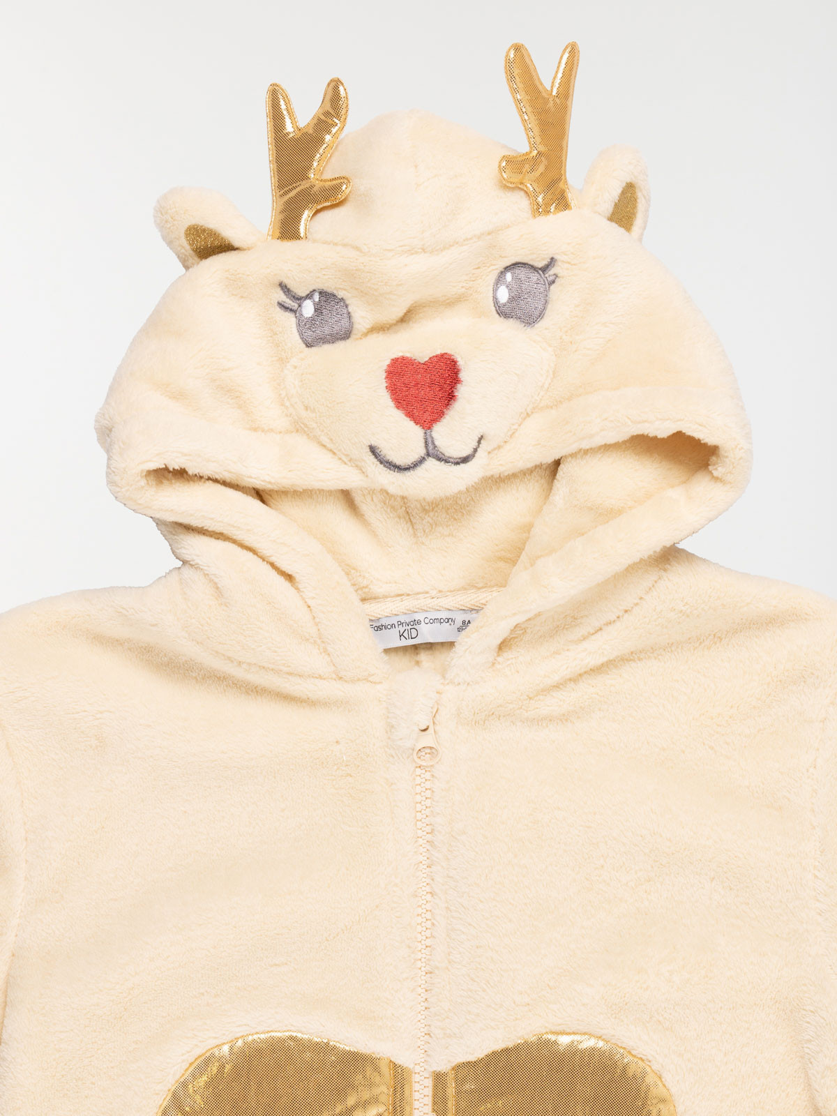 Combinaison zippée capuche fille (3-12A)