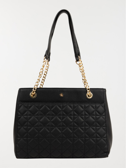 Sac à main anses chaînes dorés femme Sac à main anses chaînes dorés femme