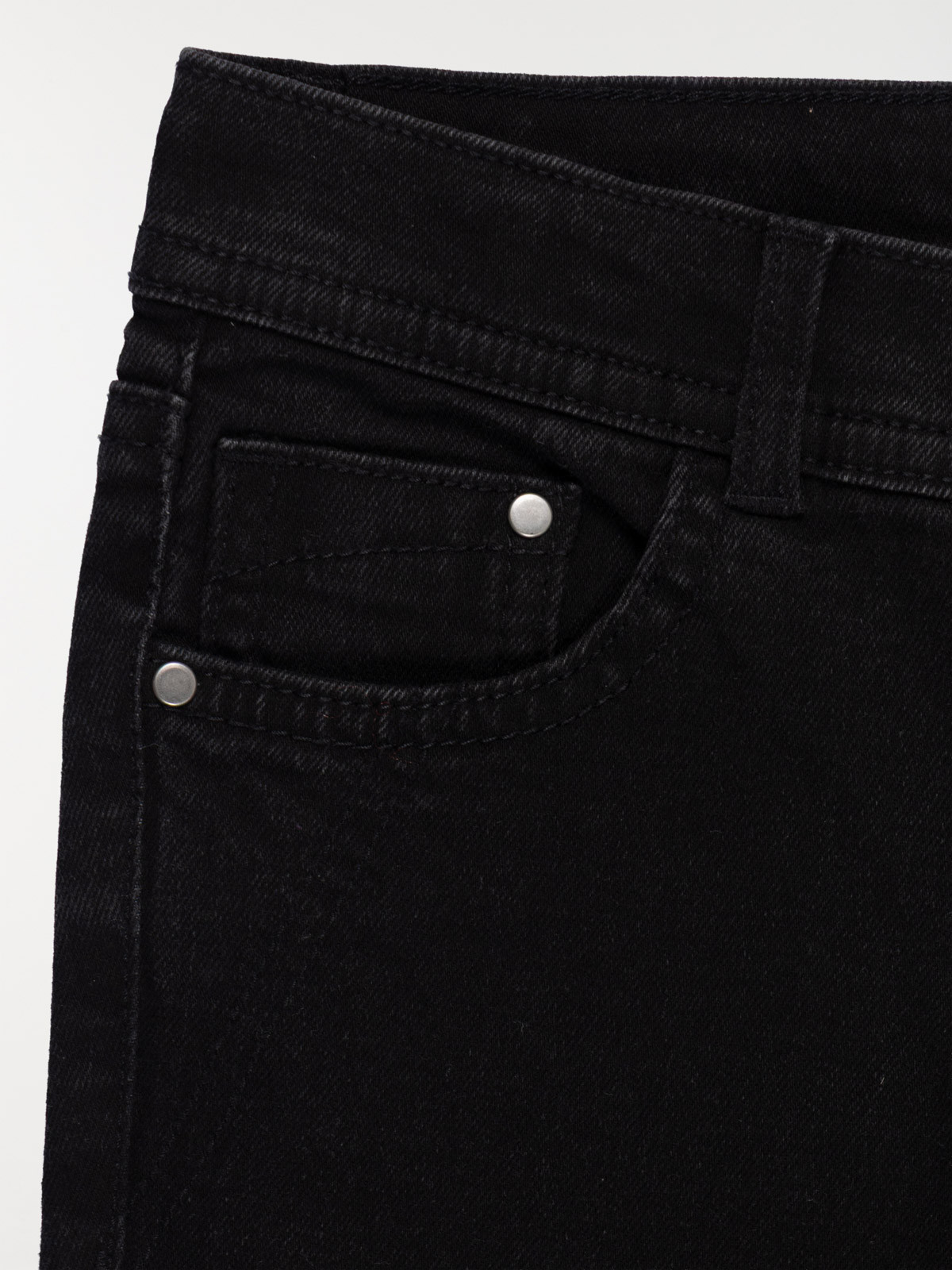 Jean flare noir fille (3-12A)