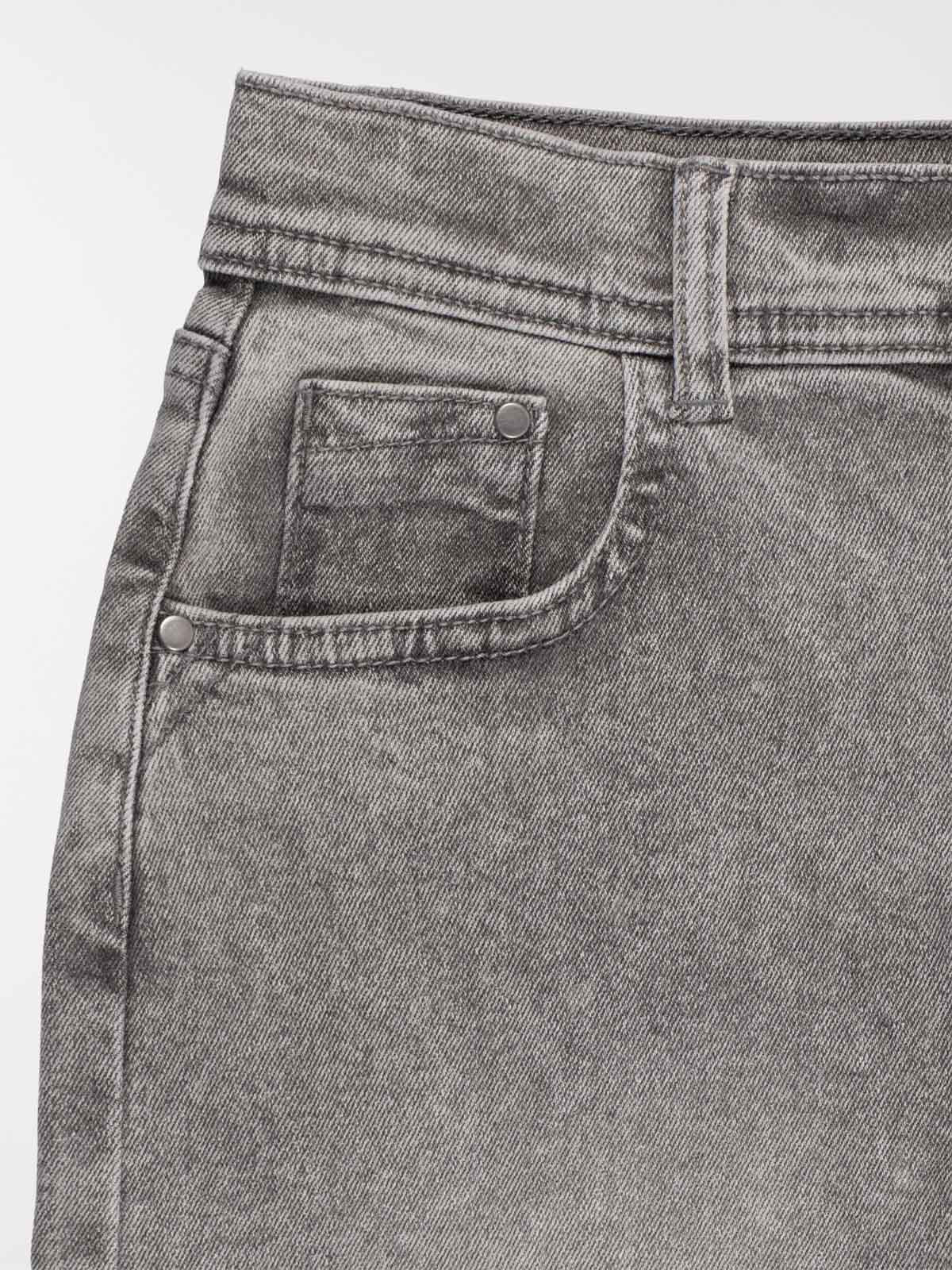 Jean wide leg gris neige fille (3-12A) Jean wide leg gris neige fille (3-12A)