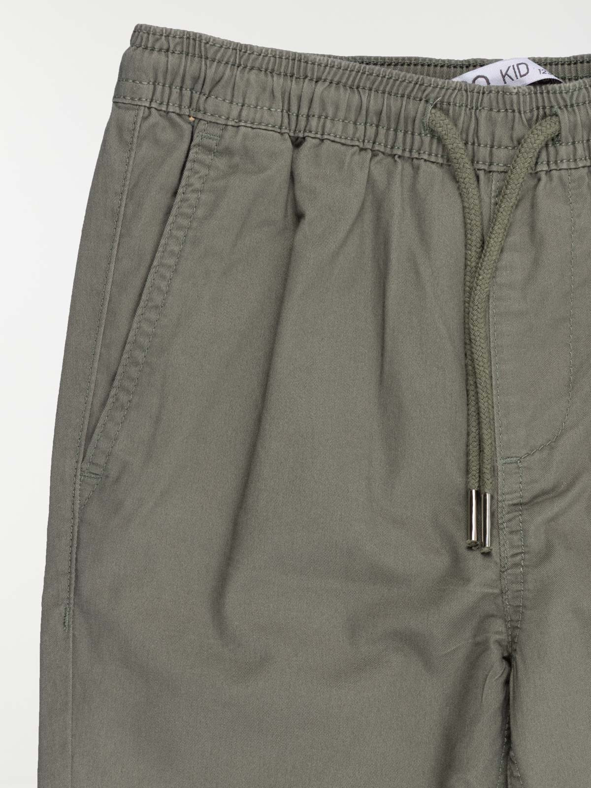 Pantalon jogger vert army garçon (3-12A)