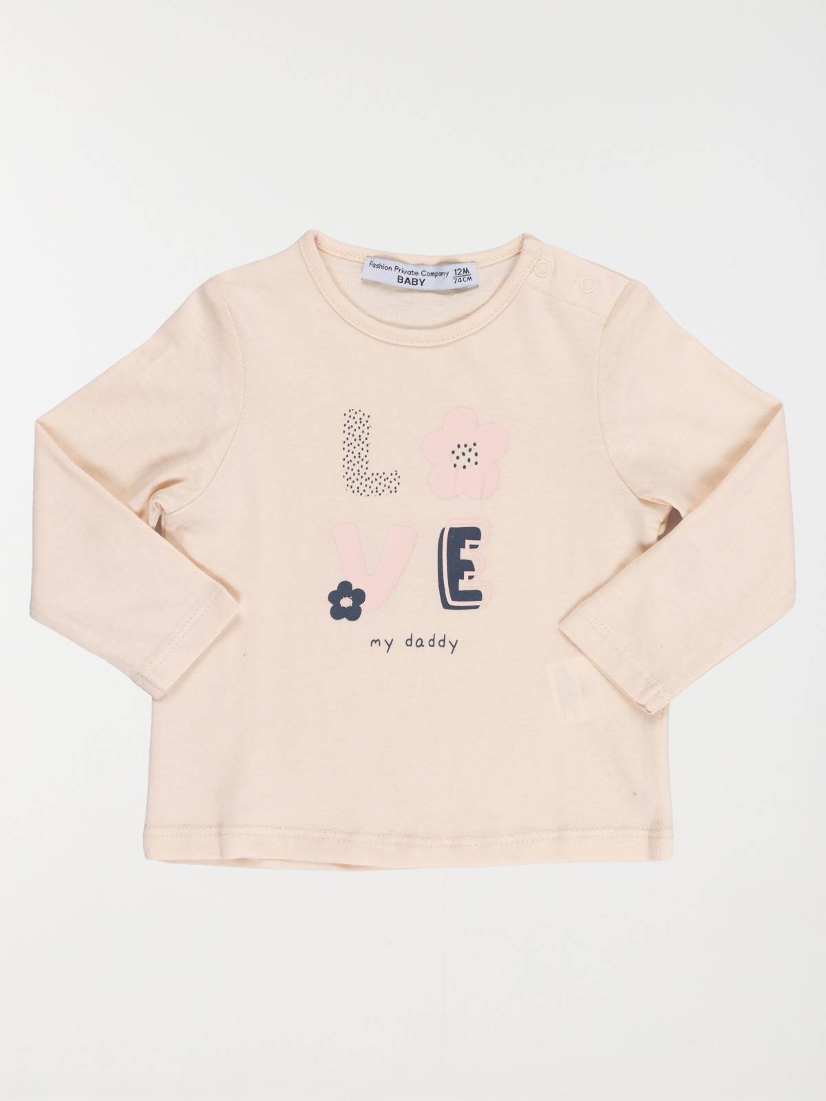 T-shirt Love fille (3-36M)