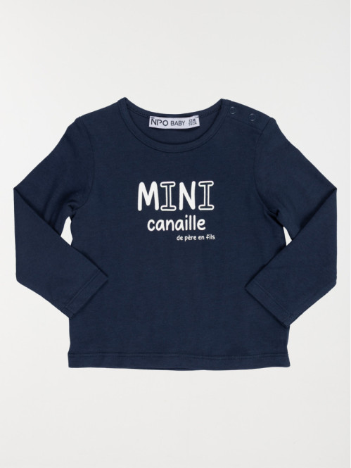 Tee-shirt à message garçon...