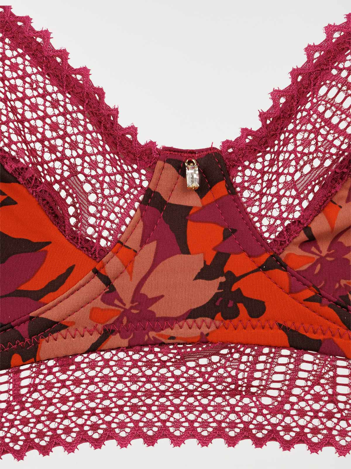 Soutien-gorge fleuri femme (85A-95E) Soutien-gorge fleuri femme (85A-95E)