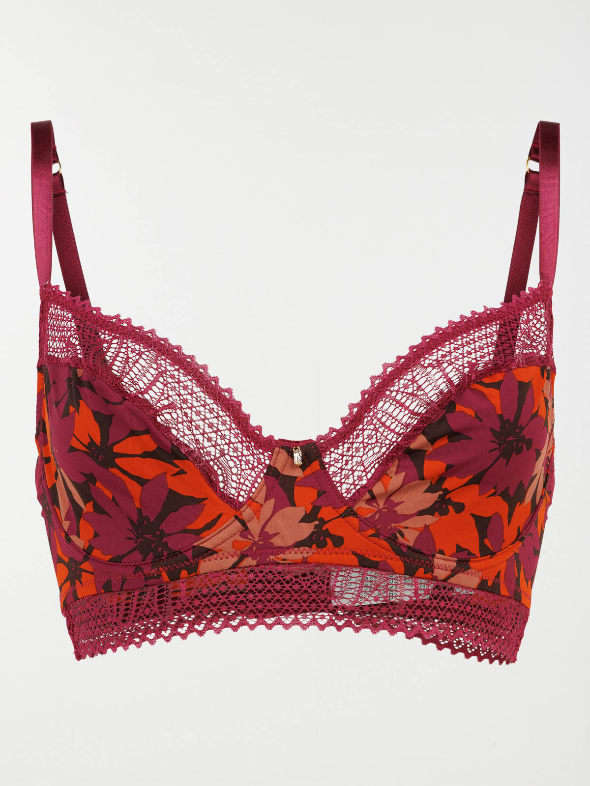 Soutien-gorge fleuri femme (85A-95E)