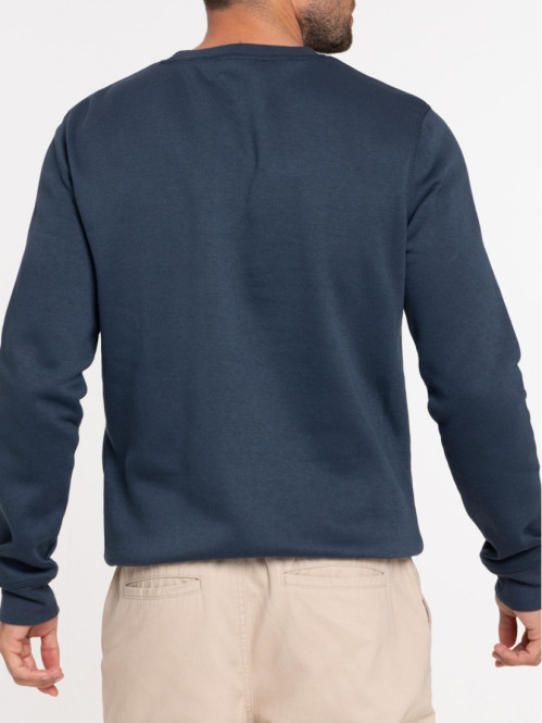 Sweat bleu nuit homme