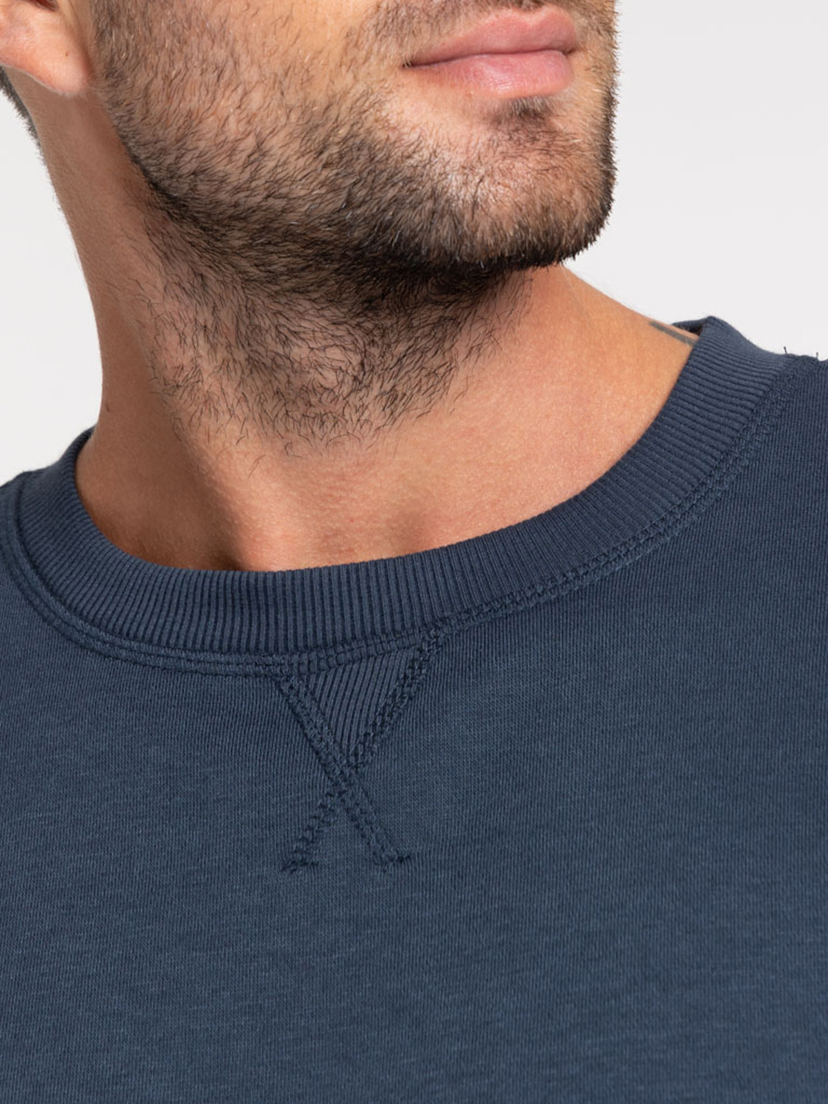 Sweat bleu nuit homme