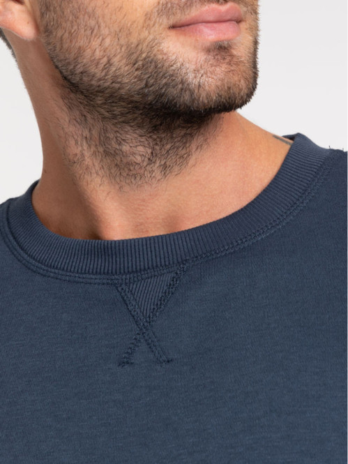 Sweat bleu nuit homme