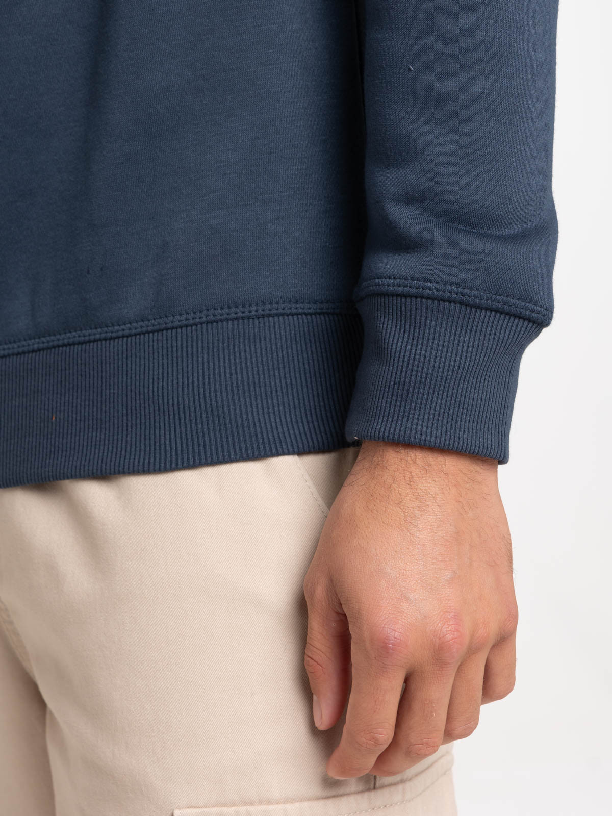 Sweat bleu nuit homme