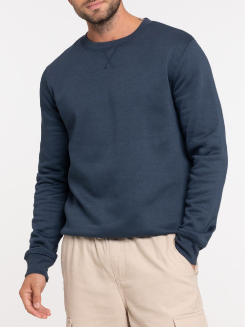Sweat bleu nuit homme