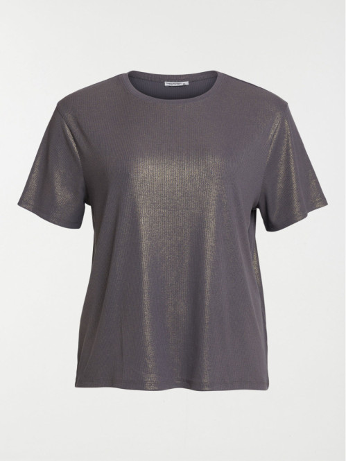 T-shirt gris orage grande...