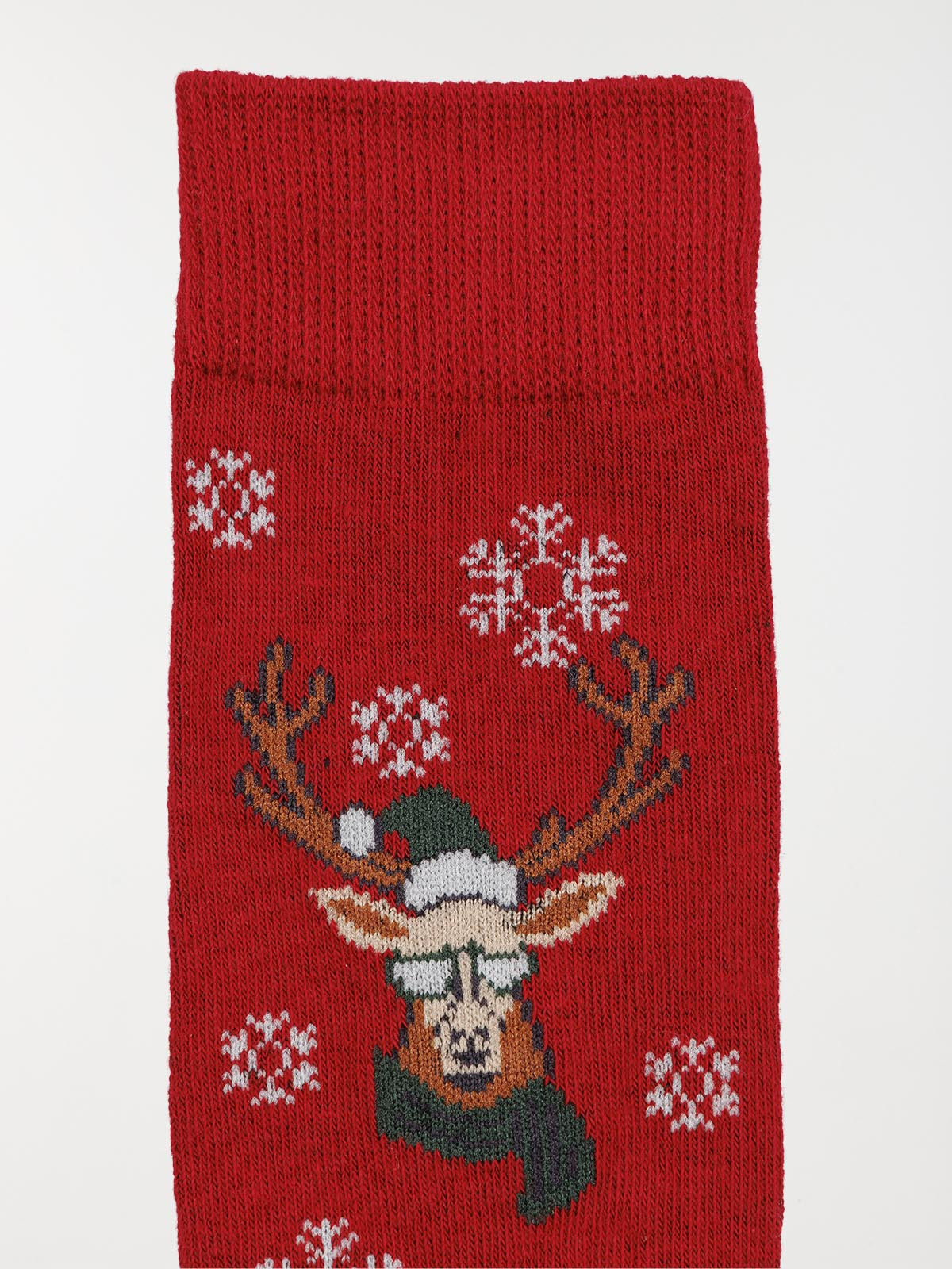 Chaussettes imprimées de noël homme