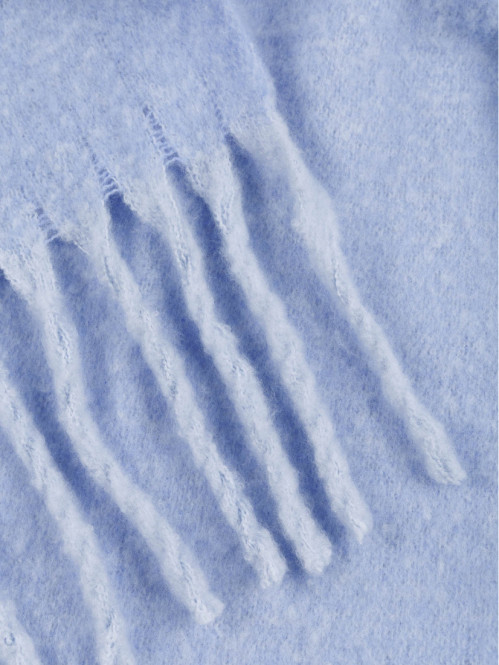 Echarpe bleu doux femme