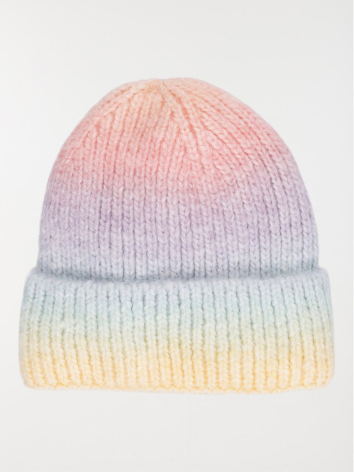 Bonnet fille multicolore