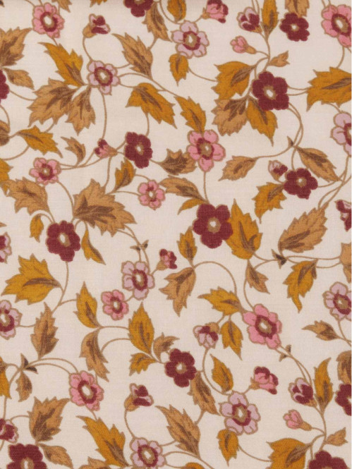 Foulard fleuri femme