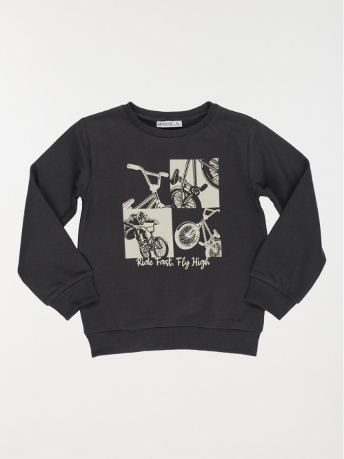 Sweat imprimé BMX garçon...