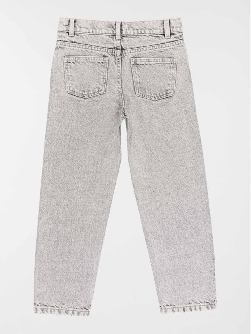 Jean relaxed gris bleach...
