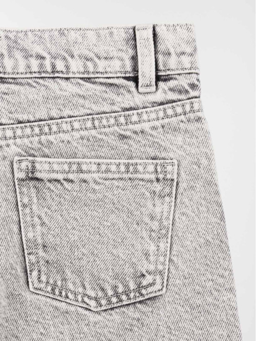 Jean relaxed gris bleach...