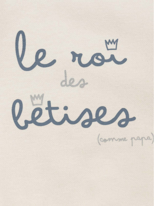 Sweat roi des bêtises...