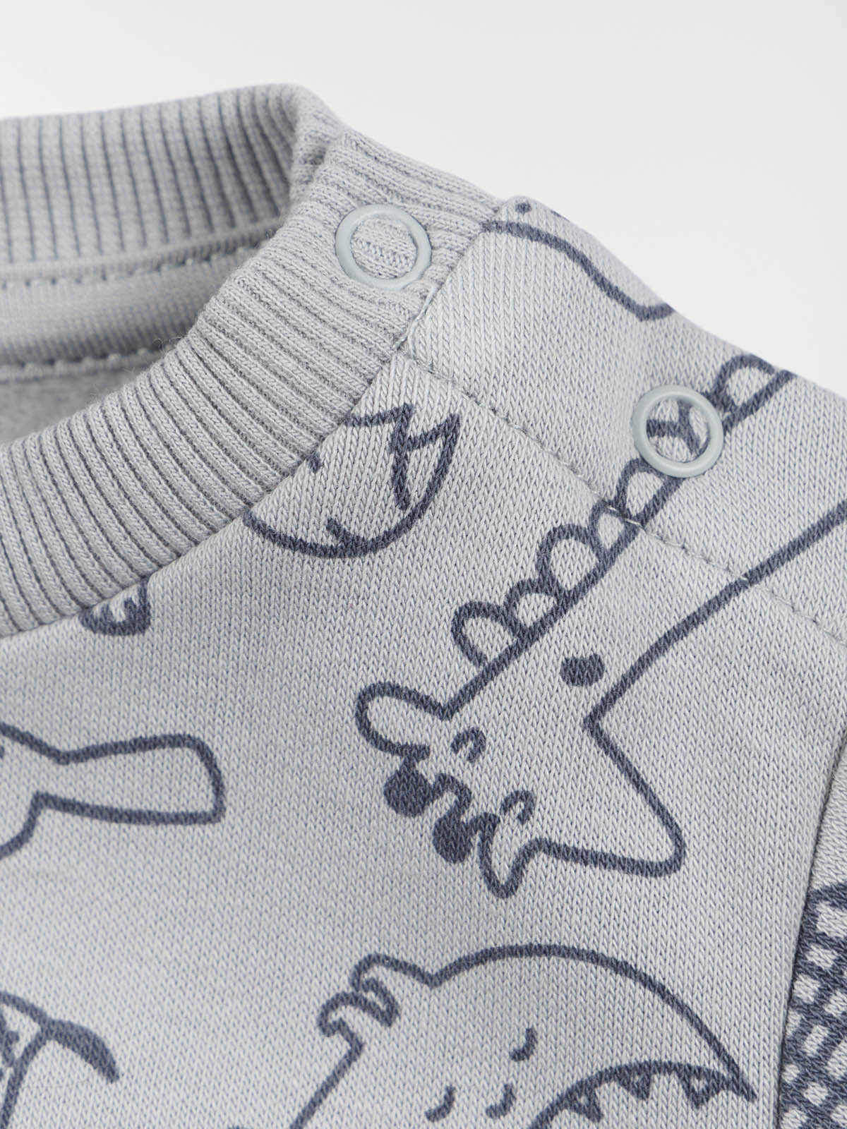 Sweat gris imprimé garçon (3-36M) Sweat gris imprimé garçon (3-36M)