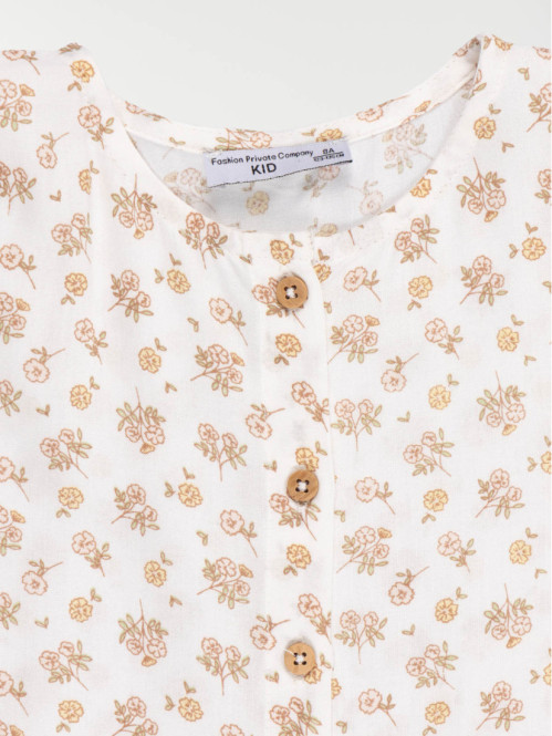 Blouse imprimée fille (3-12A)