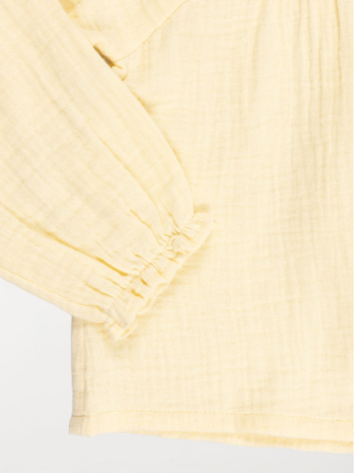 Blouse col rond fille (3-36M)