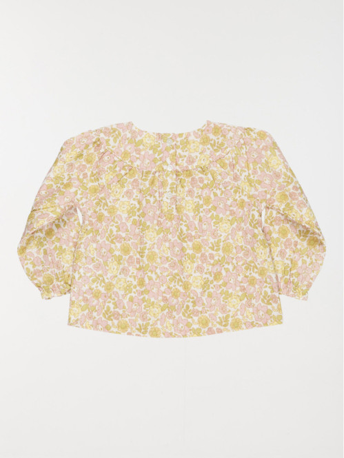 Blouse florale fille (3-36M)