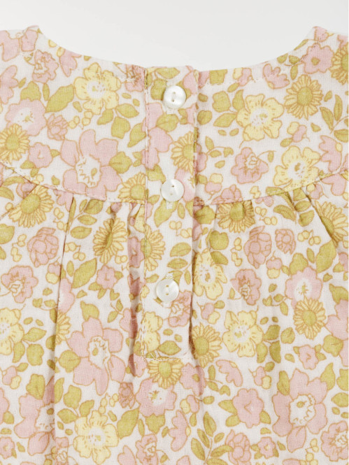 Blouse florale fille (3-36M)