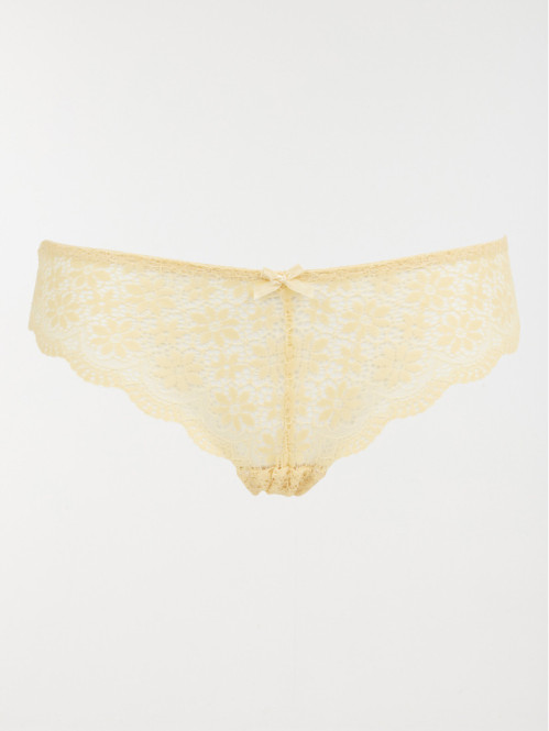 Shorty dentelle solar femme...