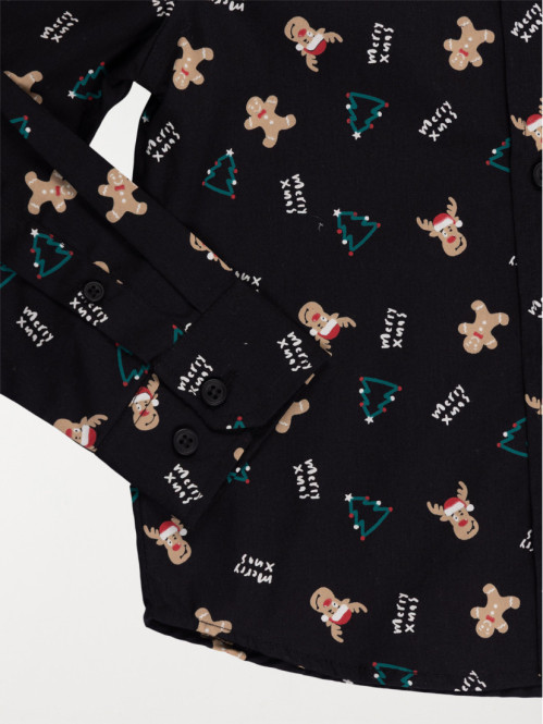 Chemise de noël garçon (3-12A)