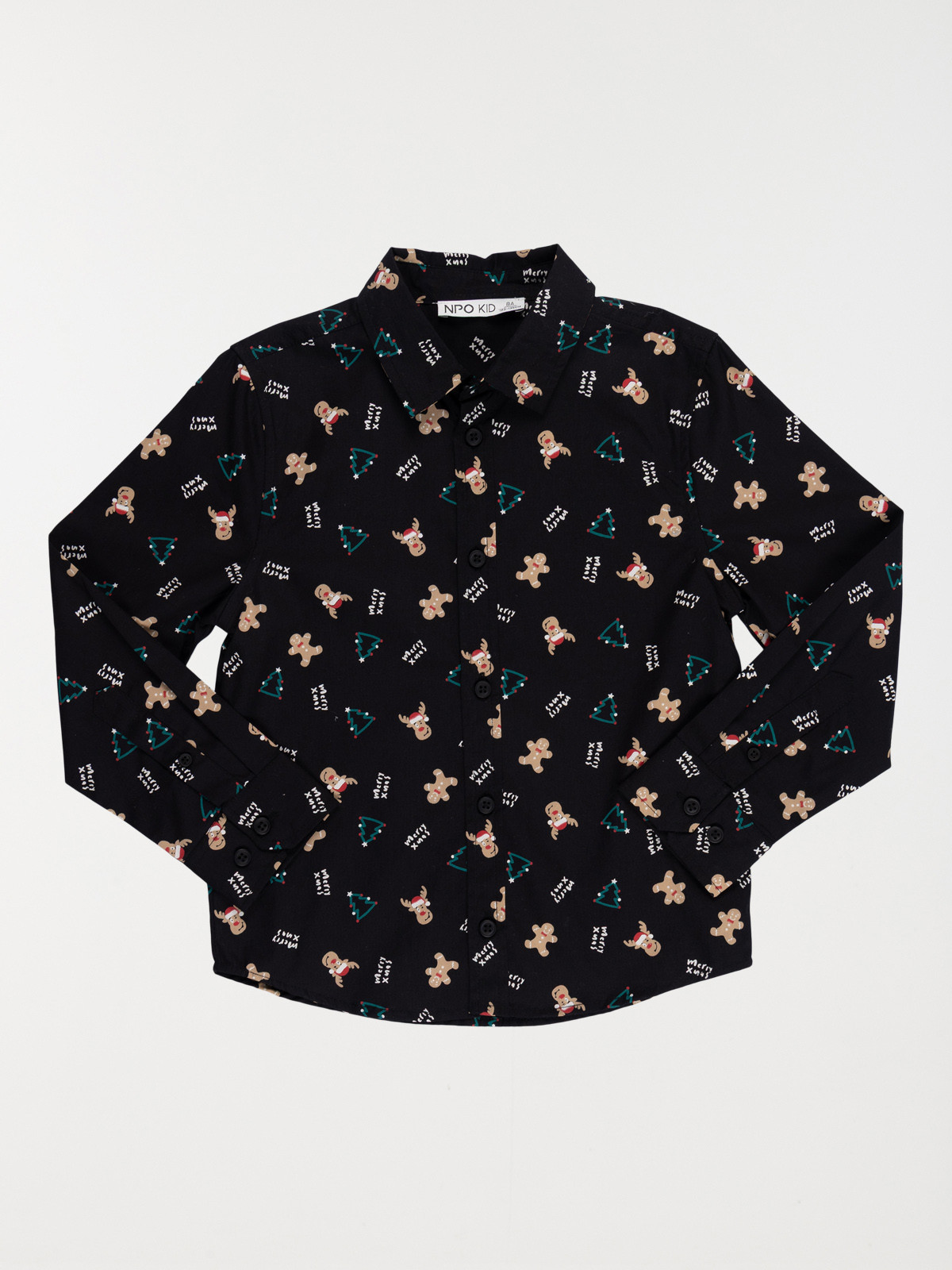 Chemise de noël garçon (3-12A) Chemise de noël garçon (3-12A)