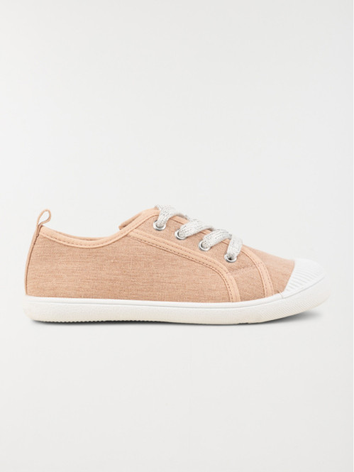 Tennis toile rose fille...