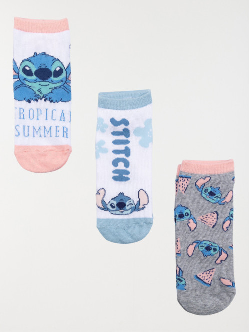 Lot 3 chaussettes basses...